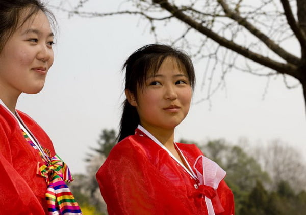 Корейские девушки с севера