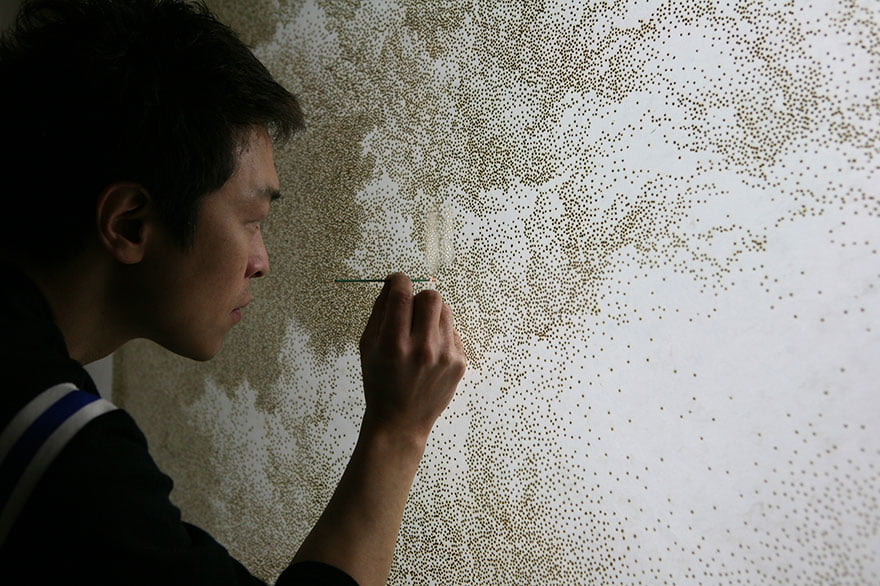 Современный корейский художник Пак Чжихён