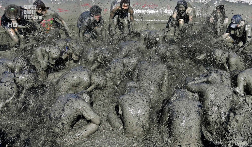 фестиваль морской грязи в Корее